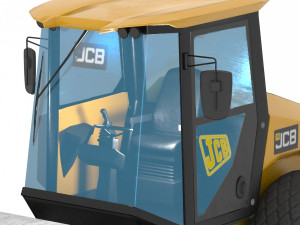 compactor jcb vm117 3D Model