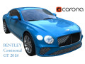 Bentley Continental GT 2018 3D-Modell