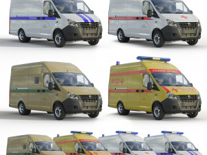 ambulance Modèles 3D - Télécharger 3D ambulance Available formats