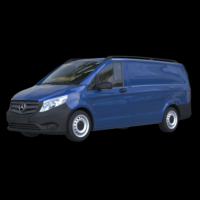 mercedes benz metris vito 2016 3D