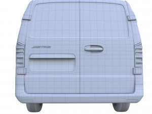 mercedes benz metris vito 2016 Modelo 3D