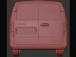 mercedes benz metris vito 2016 Modelo 3D