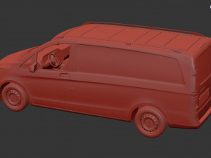 mercedes benz metris vito 2016 Modelo 3D