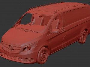 mercedes benz metris vito 2016 Modelo 3D