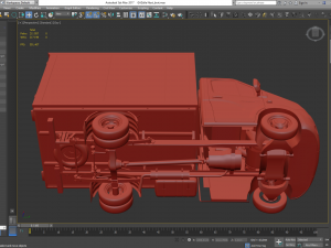 gazelle next lorry lowpoly 3D-Modell