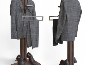 bork hq802 standing clothes rack 3D Model