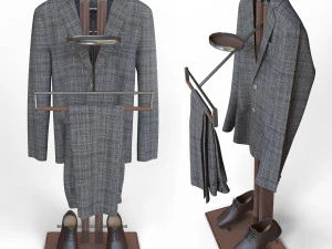 bork hq802 standing clothes rack 3D Model