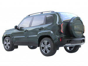niva travel Modèle 3D