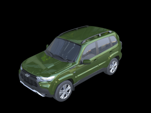 niva travel Modèle 3D