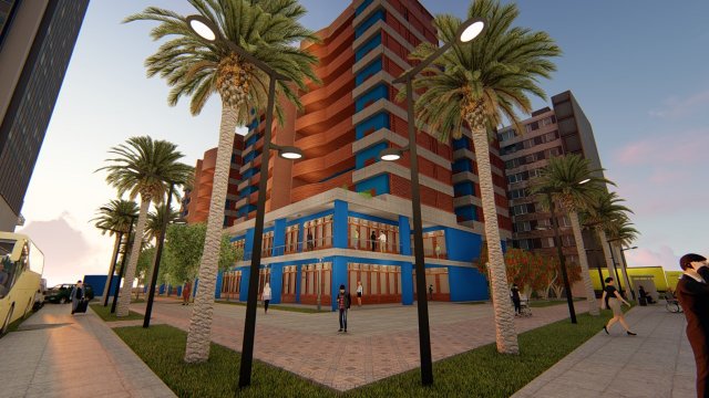 tower 3D Model .c4d .max .obj .3ds .fbx .stl .blend 