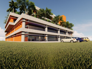library 3D मॉडल