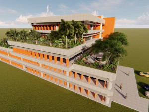 library 3D मॉडल