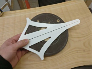 中心查找器 3D 打印模型