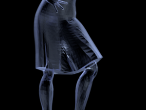 stand for rings and jewelry girl 3D Model
