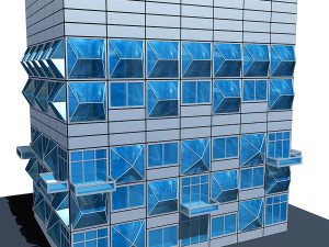 civic building hospital Model 3D