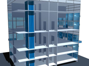 civic building hospital Model 3D
