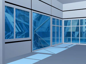 civic building hospital 3D Model