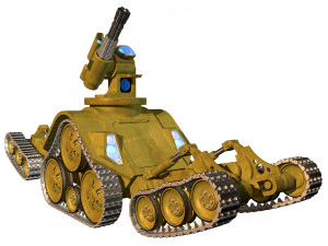 rob&ocirc; lutador Modelo 3D