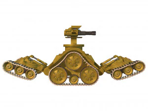fighting robot 3D Model