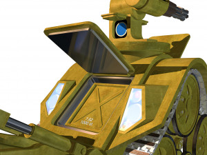 fighting robot Modelo 3D