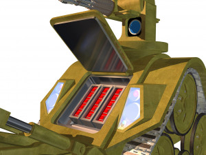 fighting robot Modelo 3D