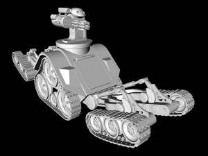 fighting robot Modelo 3D