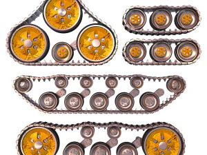 continuous tracks 3D Model