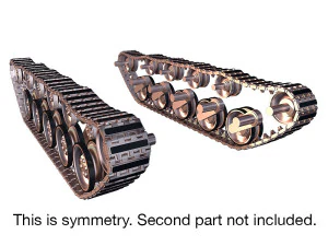 continuous tracks 3D Model