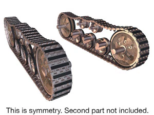 continuous tracks 3D Model