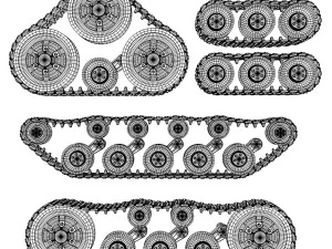 continuous tracks 3D Model