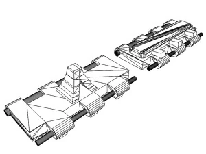 continuous tracks 3D Model