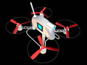 quadrocopter 3D Model