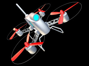 quadrocopter 3D Model