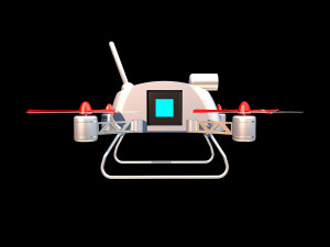 quadrocopter 3D Model