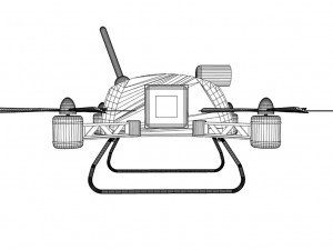 quadrocopter 3D Model