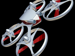 quadrocopter 3D Model