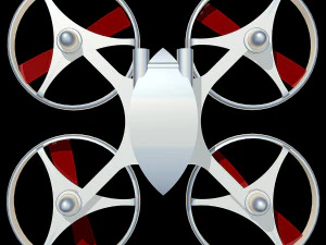 quadrocopter 3D Model