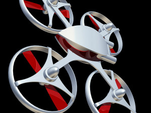 quadrocopter 3Dモデル