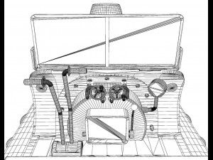 screw propelled vehicle 3D Model