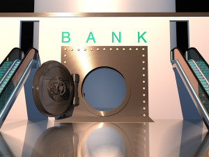 safe bank 3D 模型
