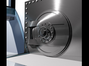 safe bank 3D 模型
