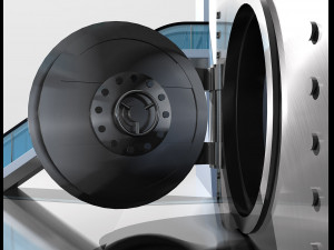 safe bank 3D 模型