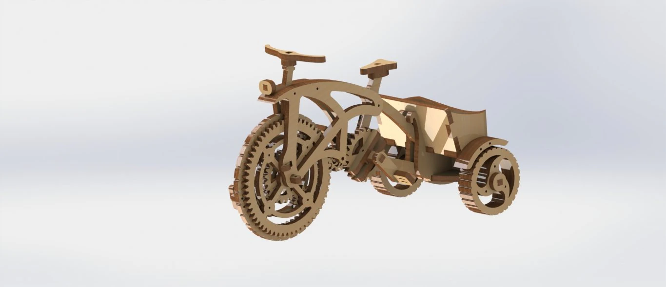 mechanical 3d puzzle 3D Model .c4d .max .obj .3ds .fbx .stl .blend 
