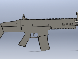 scar l 3D 프린트 모델