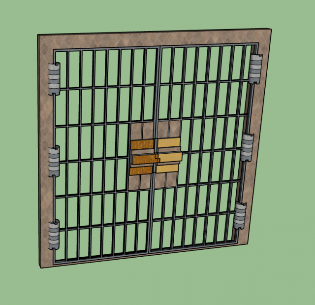 dynamicdoor 3D Модель .c4d .max .obj .3ds .fbx .stl .blend