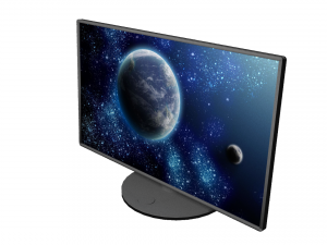 four monitors Modello 3D