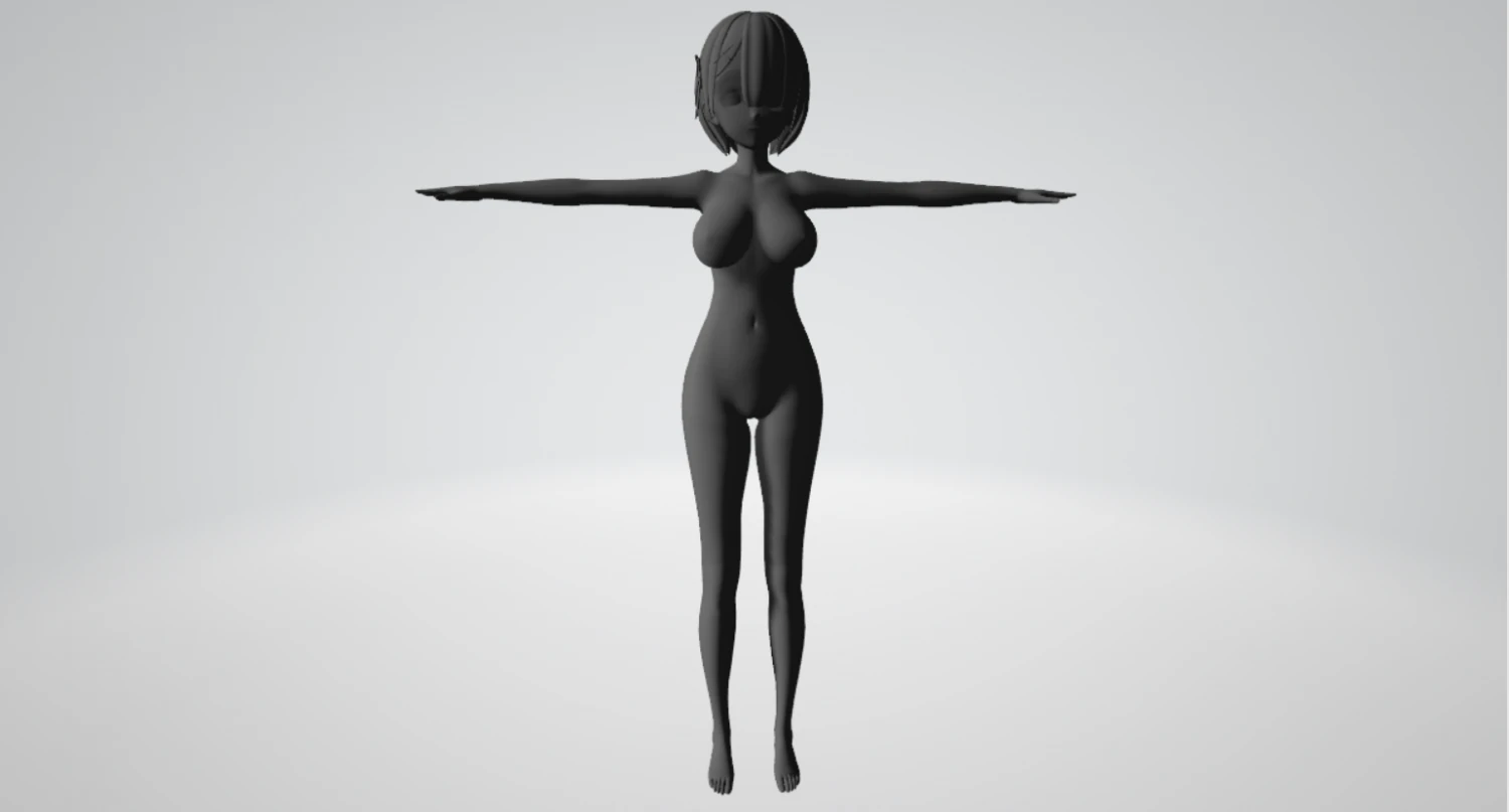 20 anime hentai 3D Model .c4d .max .obj .3ds .fbx .stl .blend
