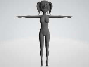 20 anime hentai 3D Model