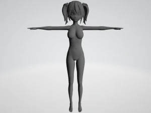 20 anime hentai 3D Model