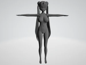 20 anime hentai 3D Model